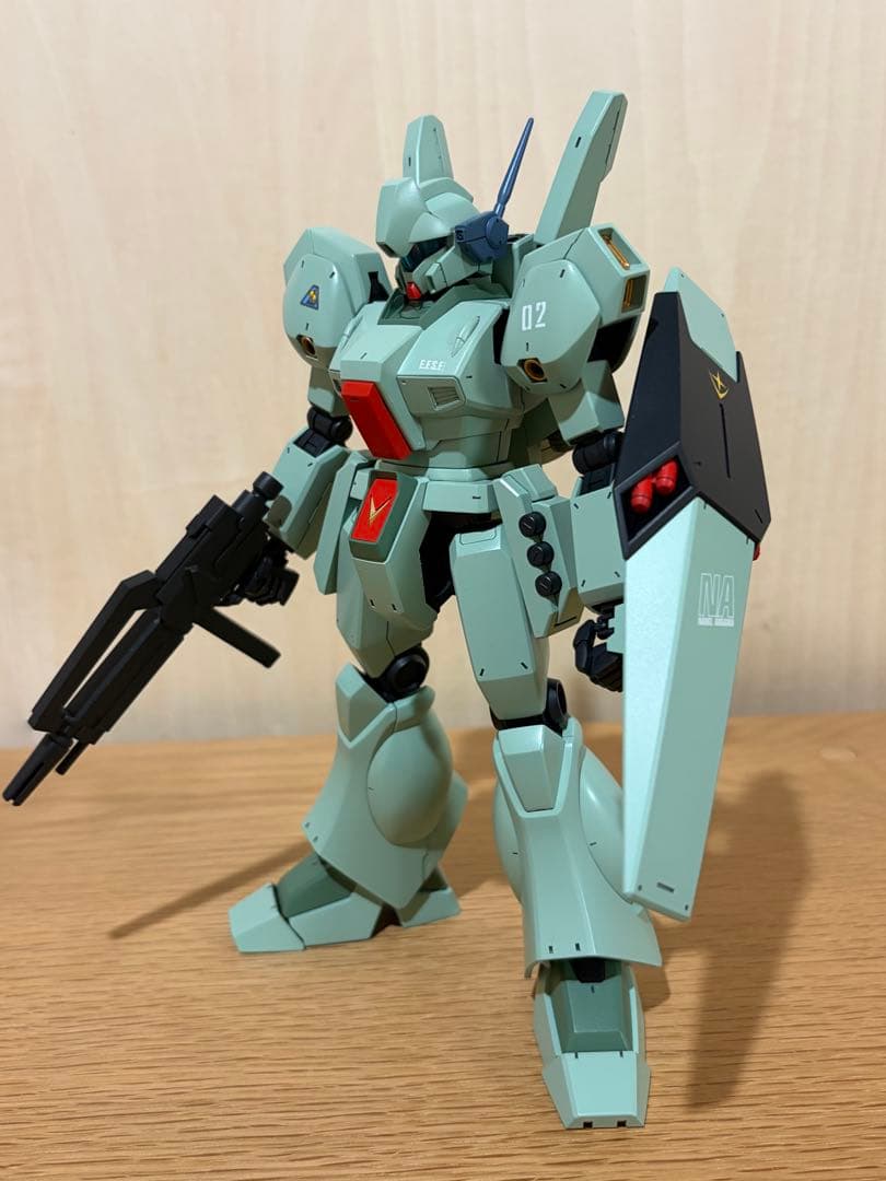 mgジェガン全塗装完成品　ユニコーンカラー