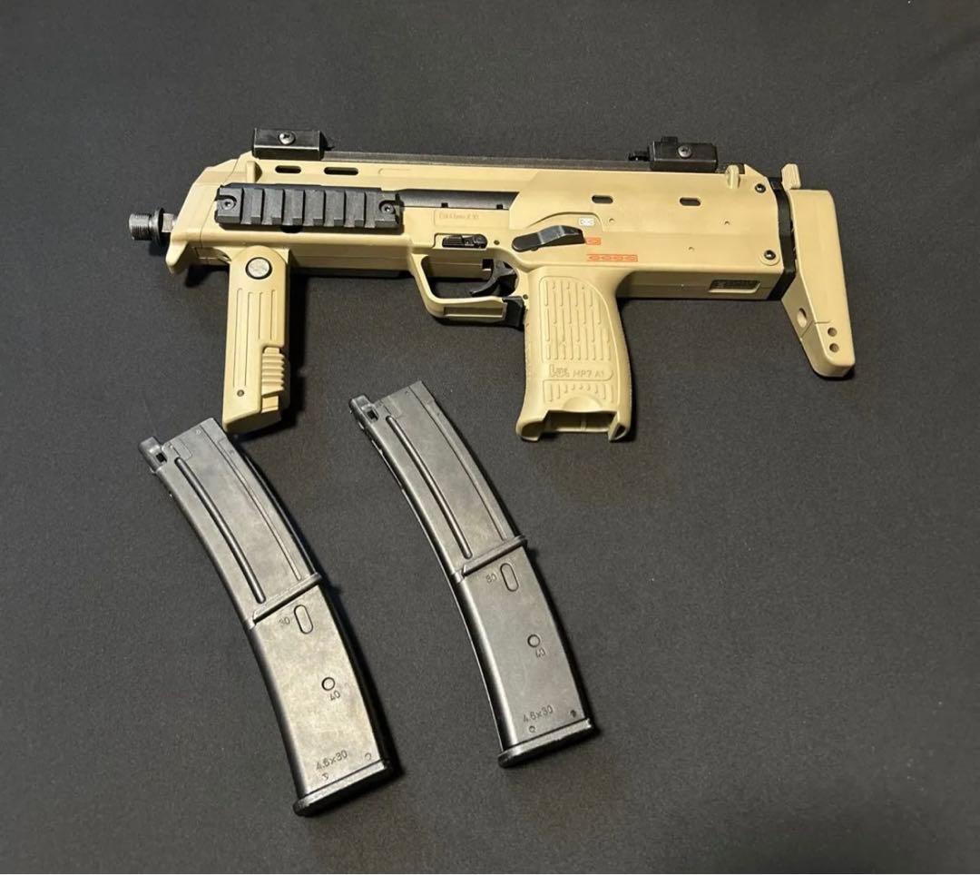 東京マルイ　mp7a1 ガスブロ　タンカラー