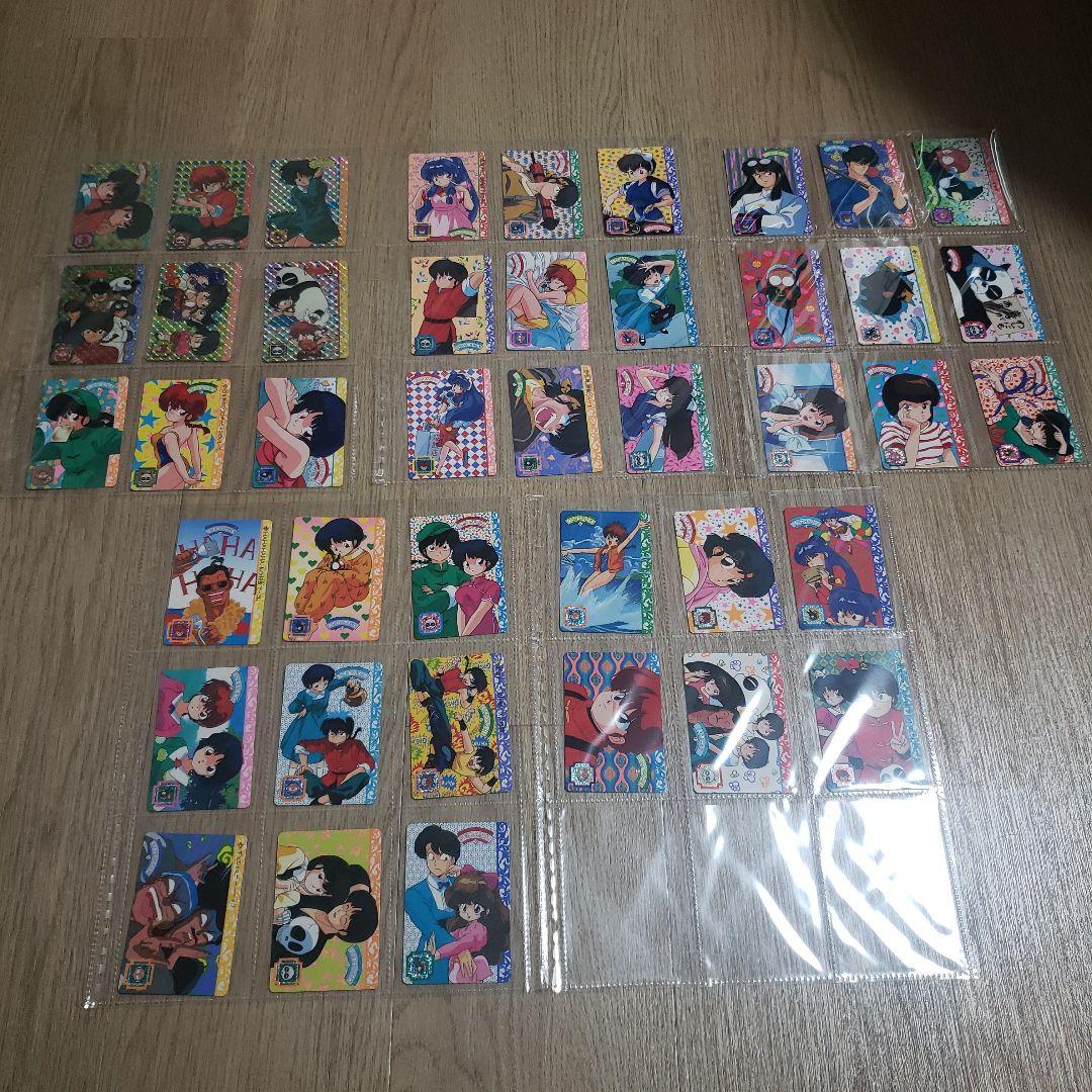 当時物　らんま1/2　カードダス第1弾～第4弾(168枚)　フルコンプリート