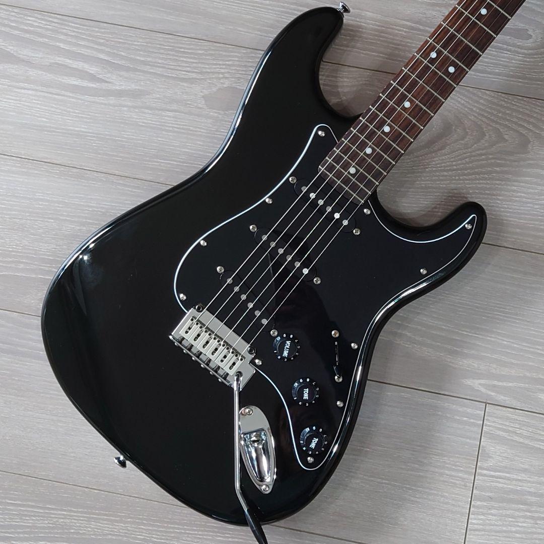 Squier Stratocaster Standard ブラック ラージヘッド