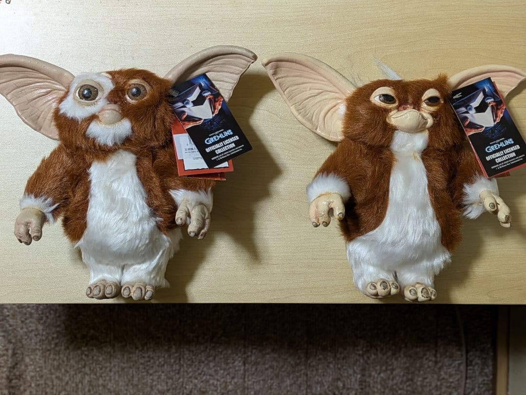 グレムリン フィギュア /ギズモ、ストライプパペット2体セット