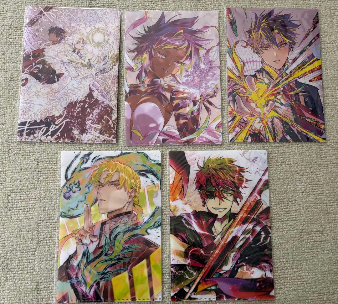 【未開封】D.Gray-man　ジャンプSQ.RISE　クリアファイル等11点