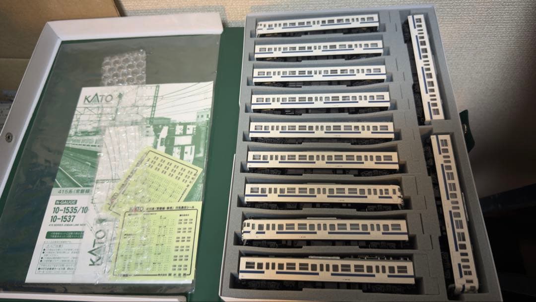 超メルカリ市KATO 10-1535,10-1536 国鉄415系 11両セット