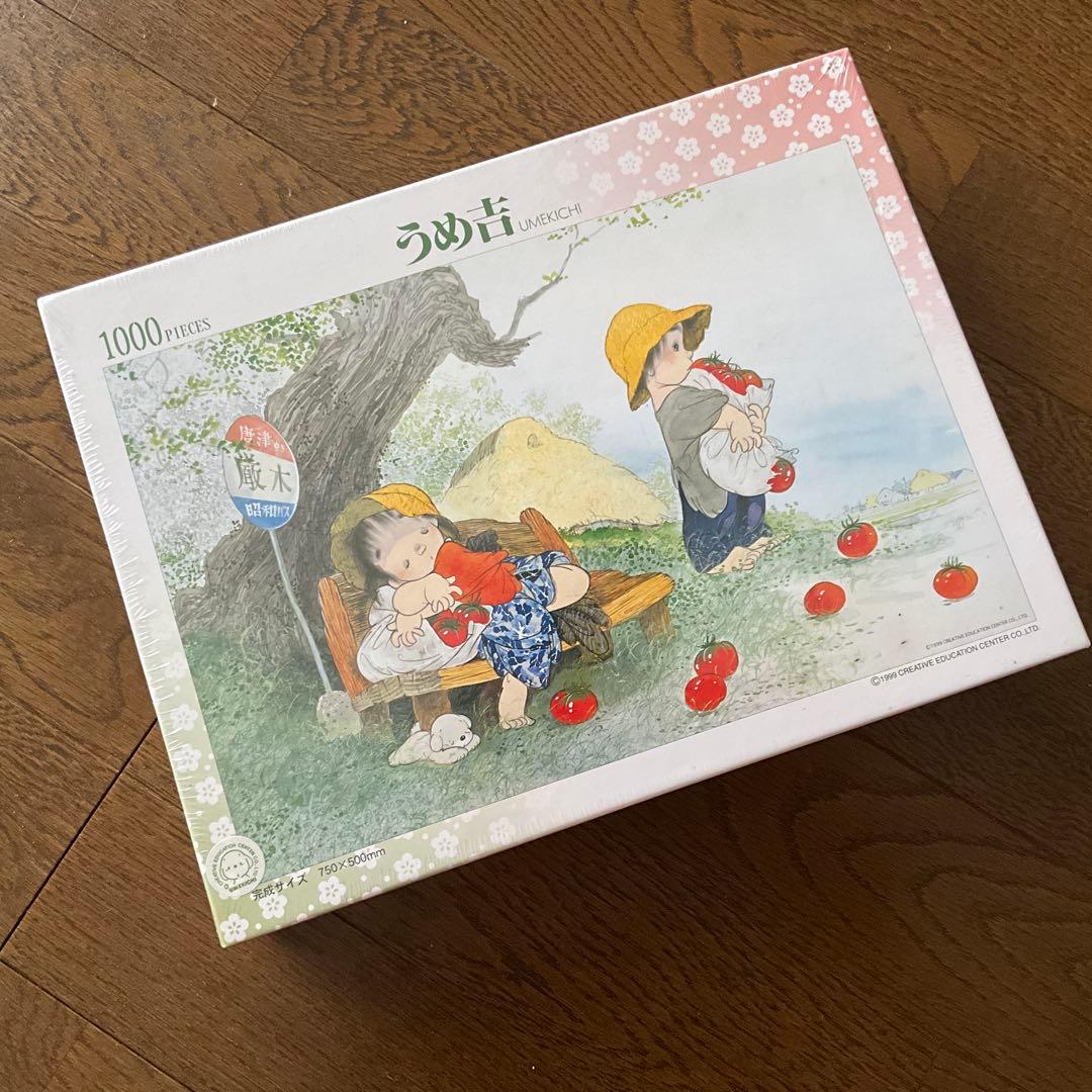 新品　未開封　ジグソーパズル　パズル　待ちぼうけ　中島潔　絶版品