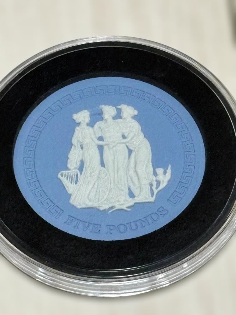 【新品】ウエッジウッド スリーグレイセス　2018トリスタンダクーニャ　陶貨