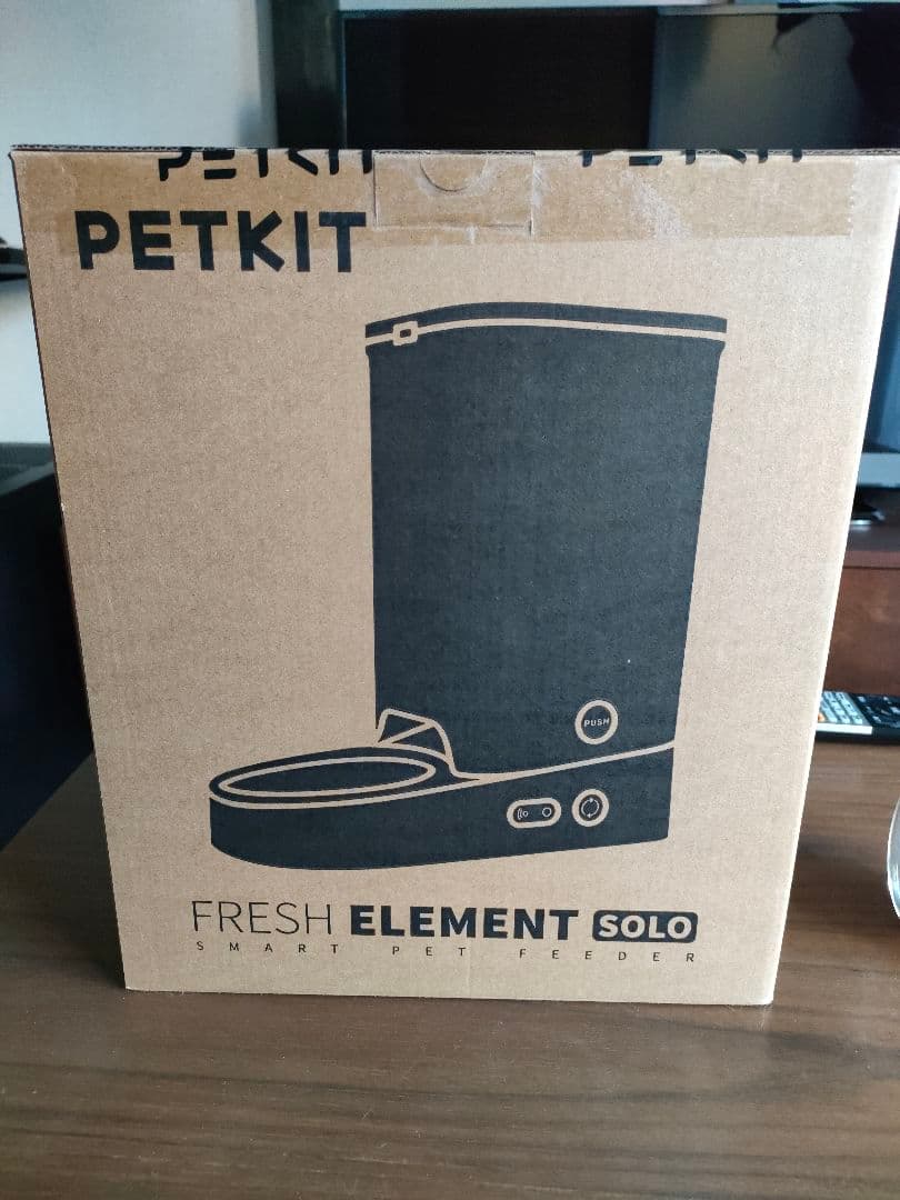 PETKIT FRESH ELEMENT SOLO 自動給餌器　ダークグレー