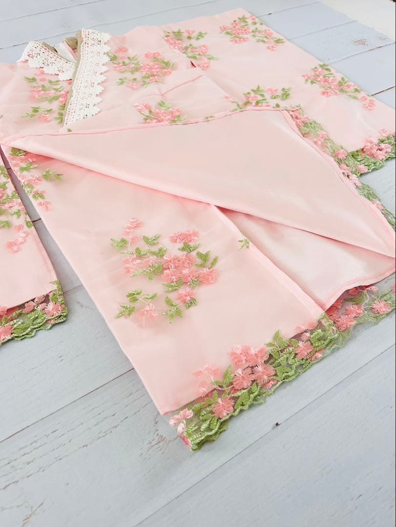 キャサリンコテージ　着物ワンピース& 被布セット＋七五三用草履スリッポン