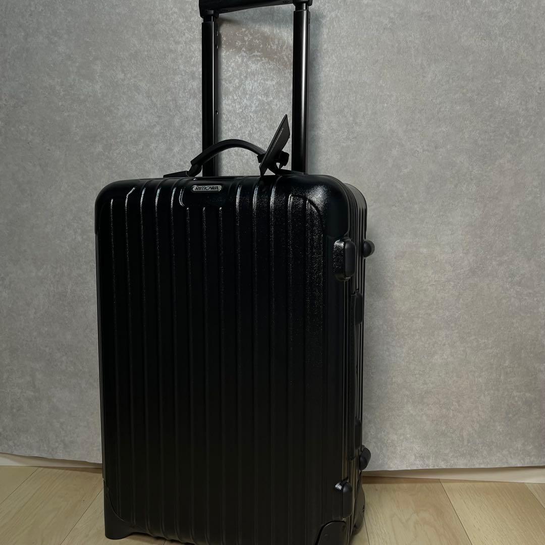 極美品 リモワ キャリーケース サルサ 32L ブラック 2輪 スーツケース