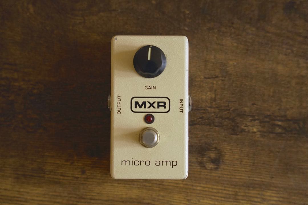 MXR micro amp 動作確認済み
