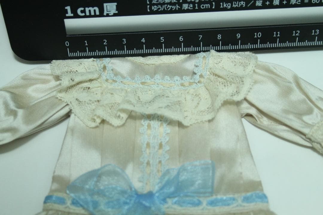 ◎新品◎タグ付き美品　27～28cm　ビスクドール用　シルクドレス フランス製