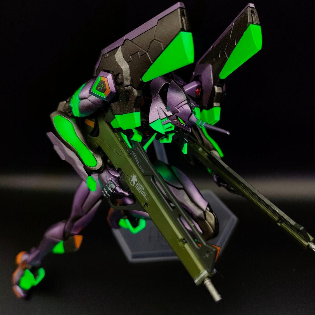 エヴァンゲリオン　初号機　専用拘束兼移動式射出台＋武器格納庫　RG 【全塗装】