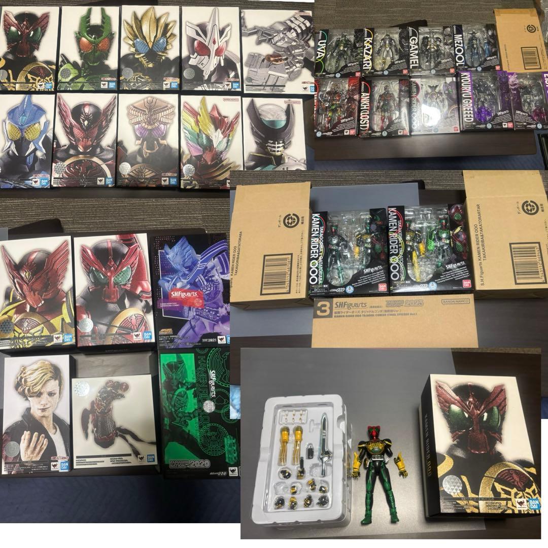 仮面ライダー　オーズ　S.H.Figuartsまとめ売り