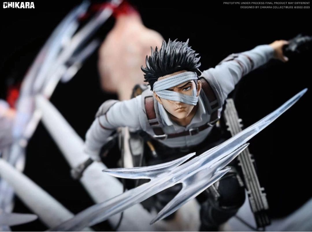 進撃の巨人 調査兵団 兵長 リヴァイ ガレージキット フィギュア 塗装済み