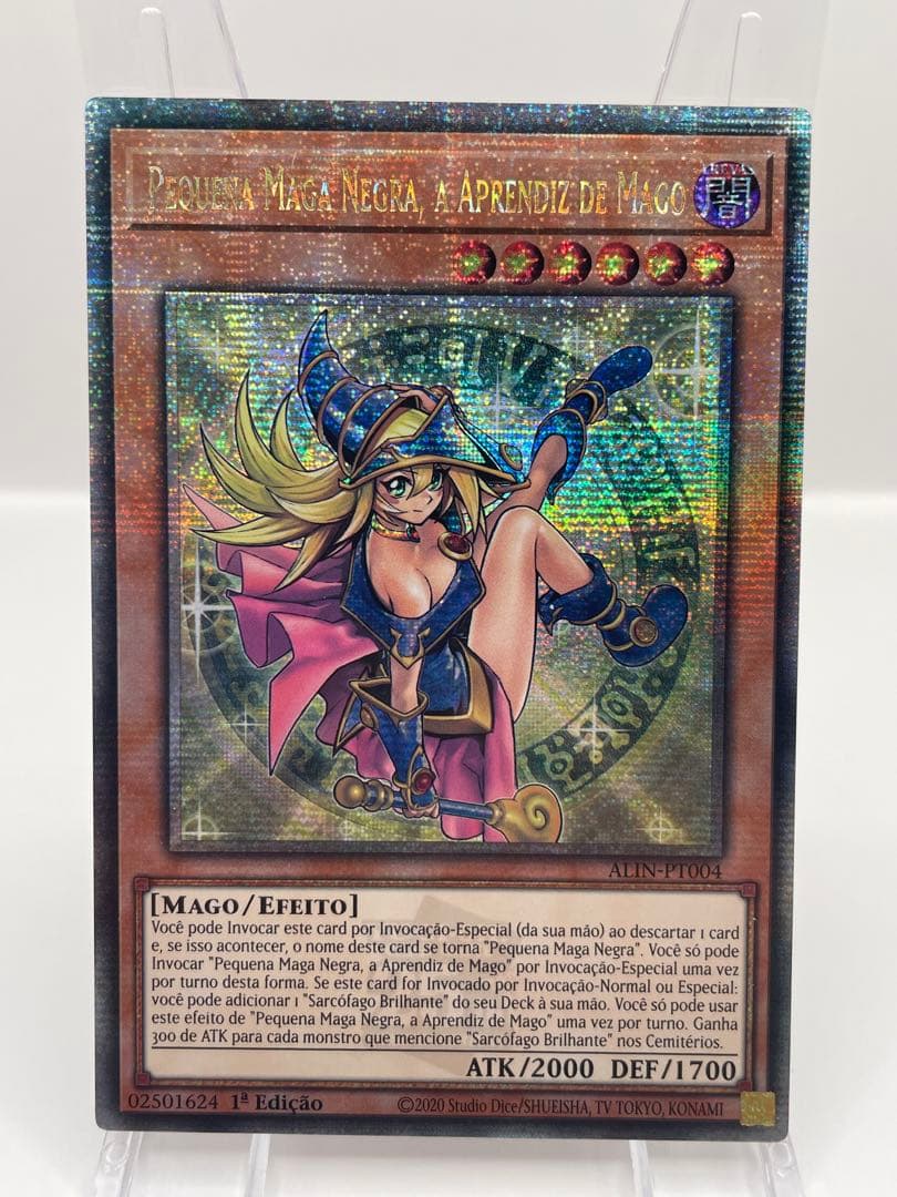希少 ポルトガル語版 25th 魔術師の弟子 ブラックマジシャンガール 遊戯王