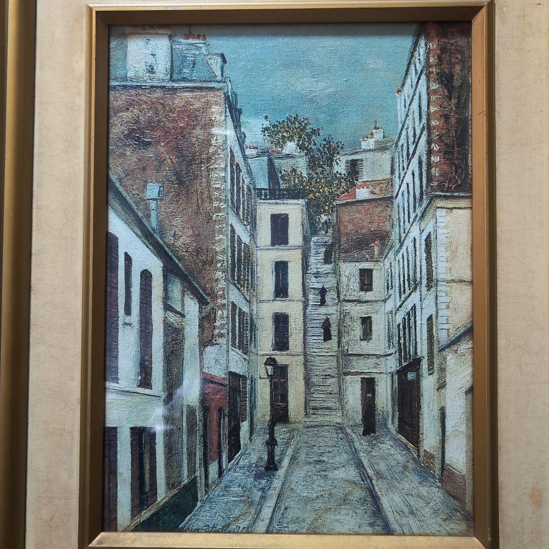 NICHIGAKU　コタンの袋小路　モーリス・ユートリロ　インテリア　趣味　額装