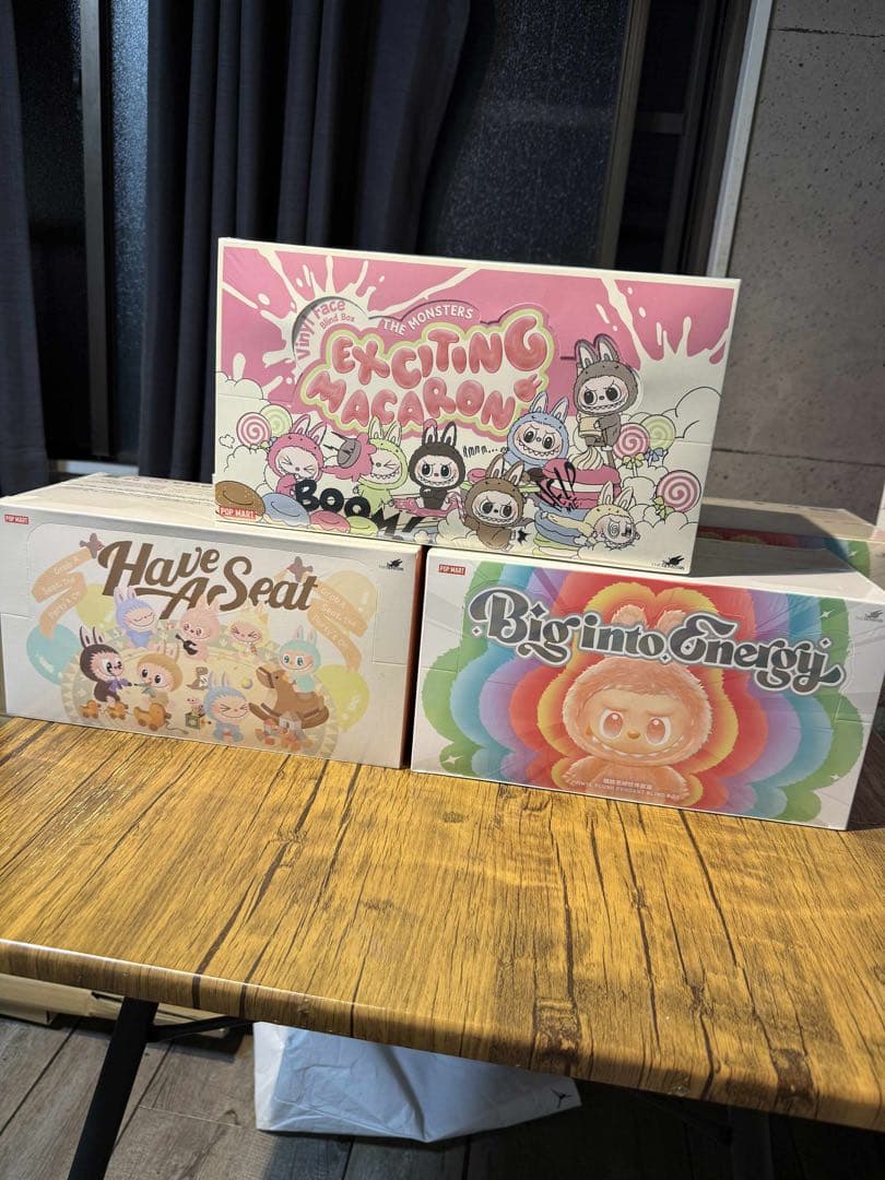 The Monster labubu 3箱セット