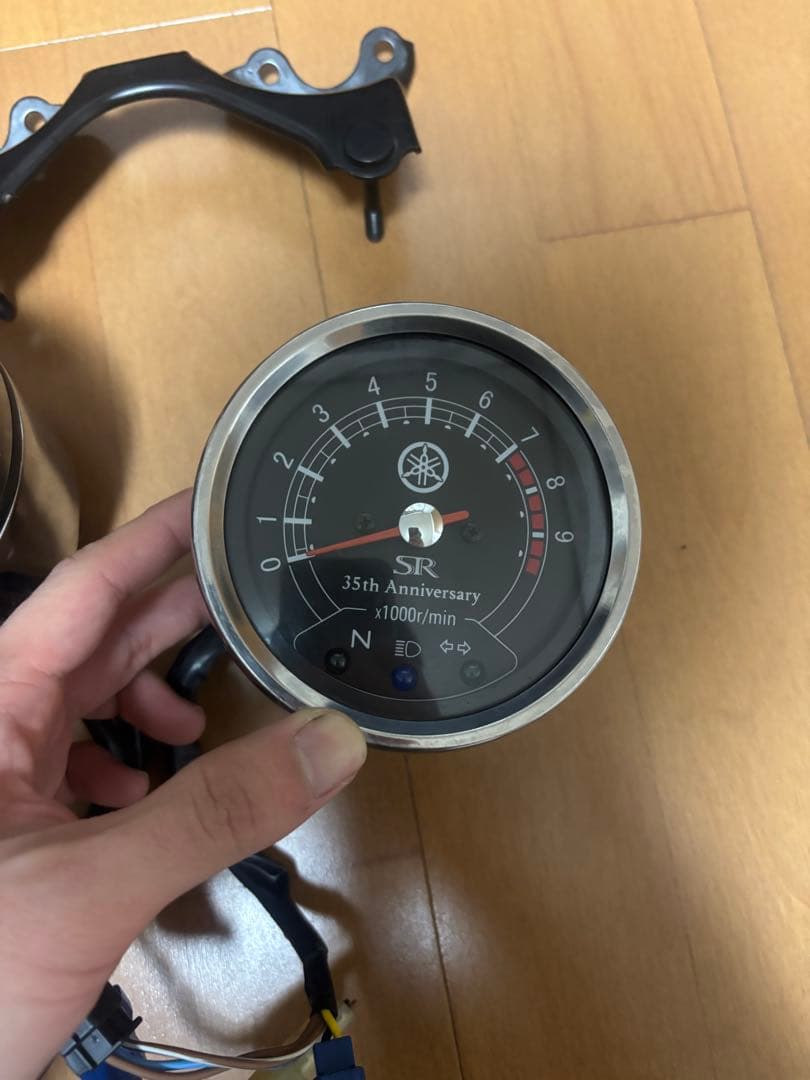 SR400 FI 35th anniversary 純正メーター