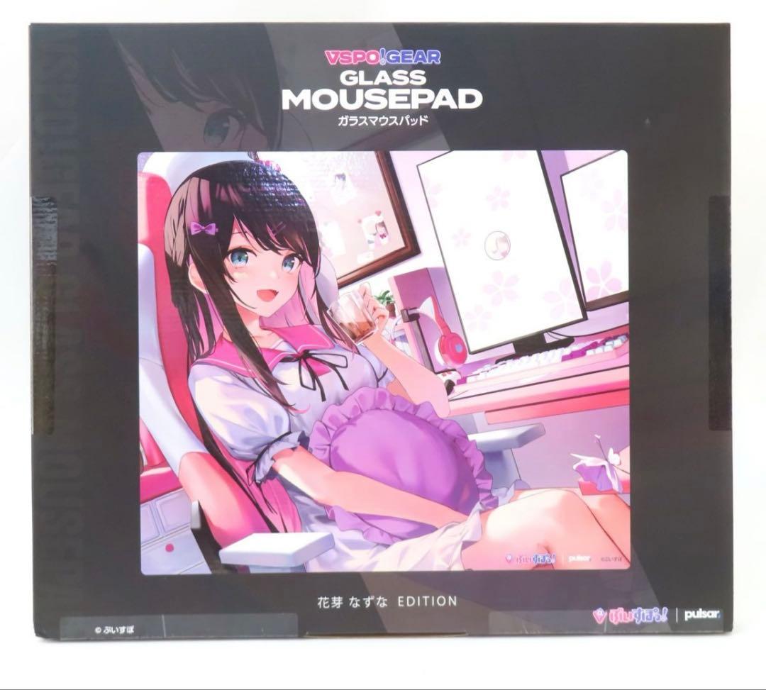 VSPO GEAR GLASS MOUSEPAD 花芽なずな