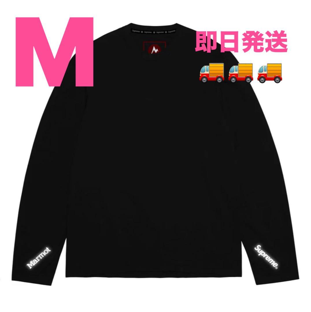 Supreme/Marmot 長袖Tシャツ M ブラック