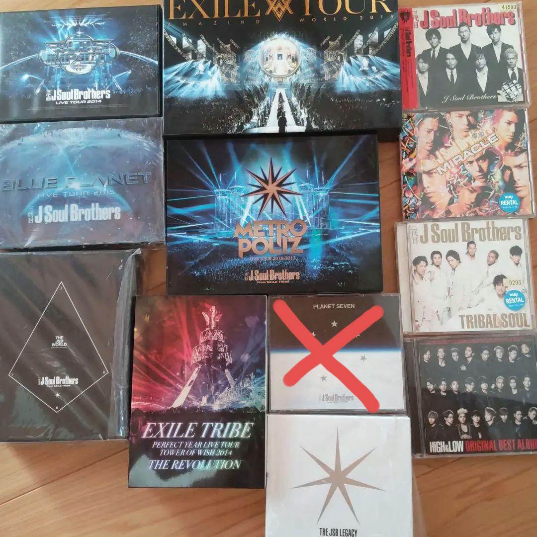 LDH 3JSBグッズDVD、CD多数！