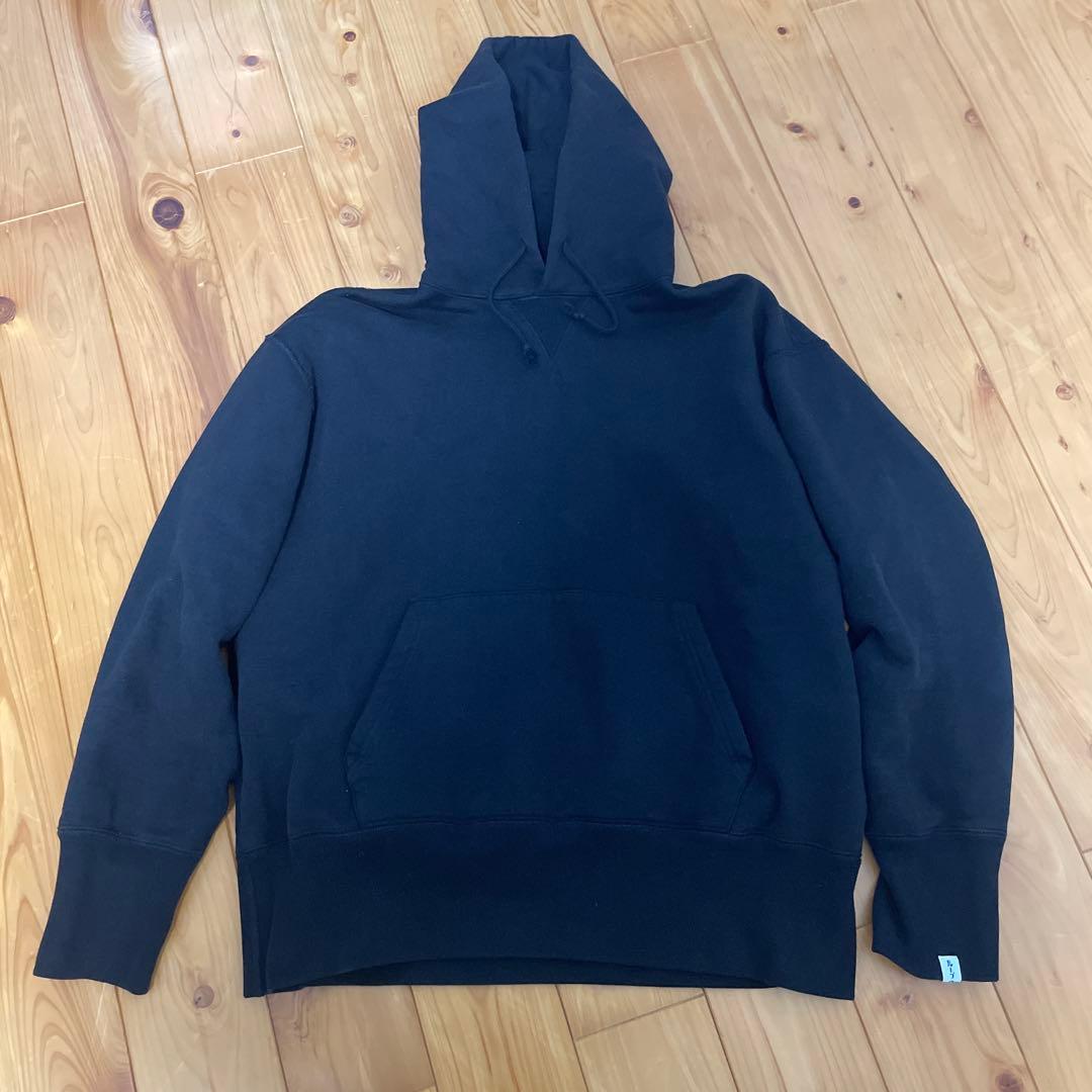 【ビームスプラス別注】ループウィラー　パーカー　ブラック