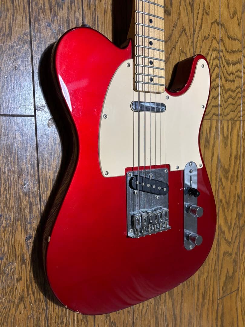 レア色 Squier テレキャス キャンディアップルレッド グレードUP