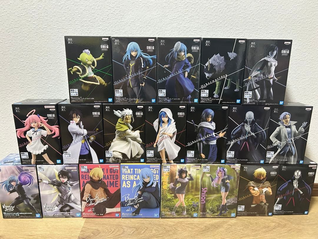 転生したらスライムだった件 フィギュア　Otherworlder シリーズセット