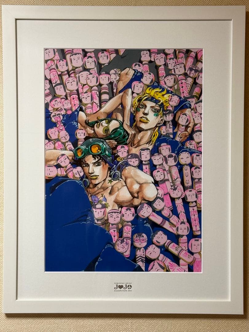 ジョジョの奇妙な冒険　複製原画　ジョジョ展 ジョセフ＆シーザー＆リサリサVer.