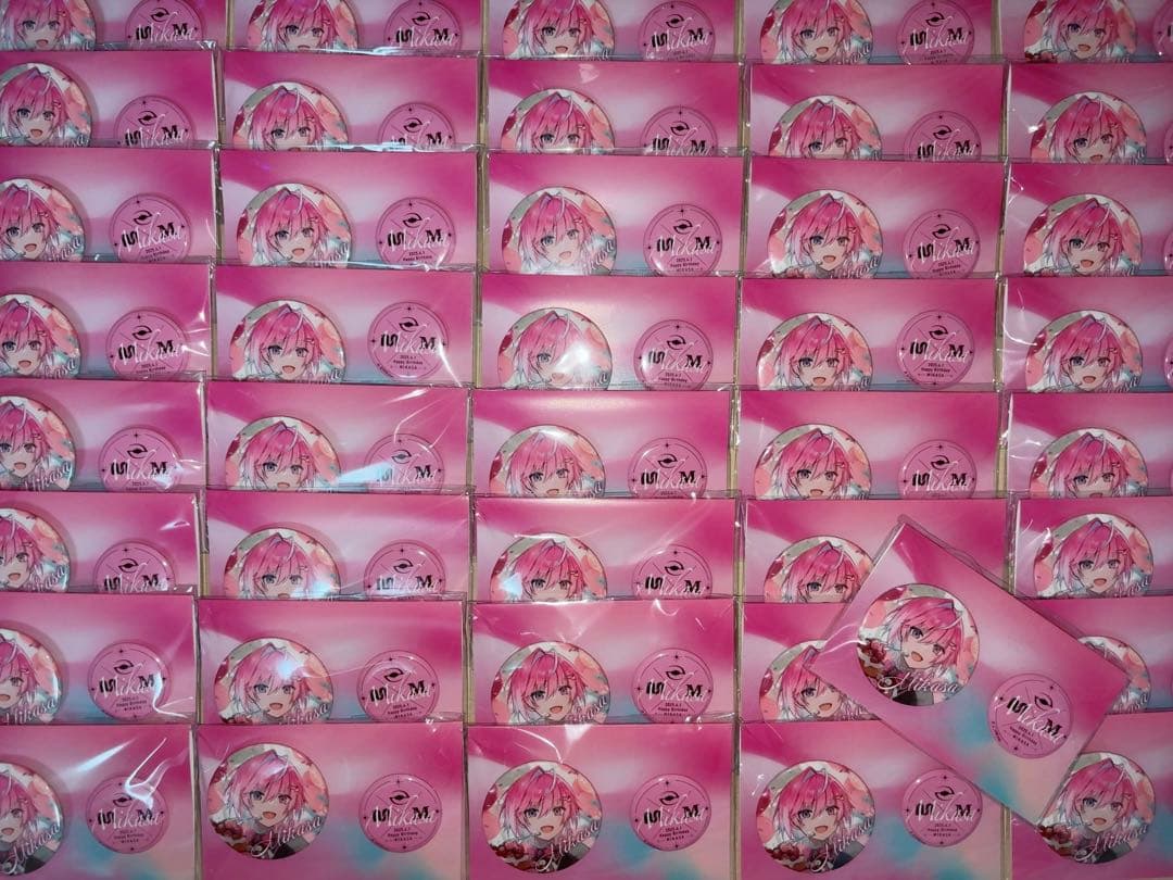 みかさくん バースデーグッズ 缶バッジ