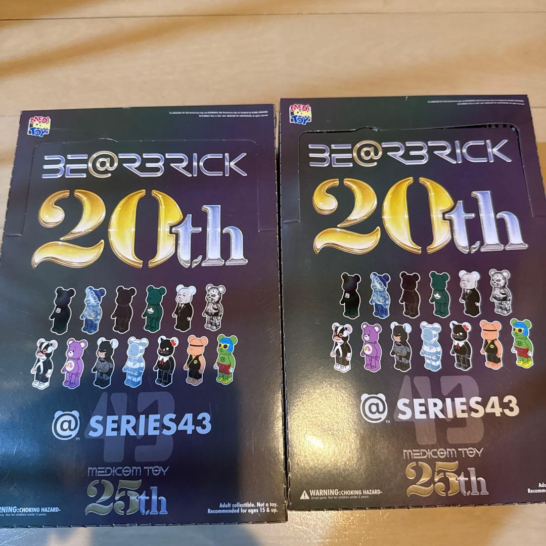 ゲームキャラクター be@rbrick 20th series43 box