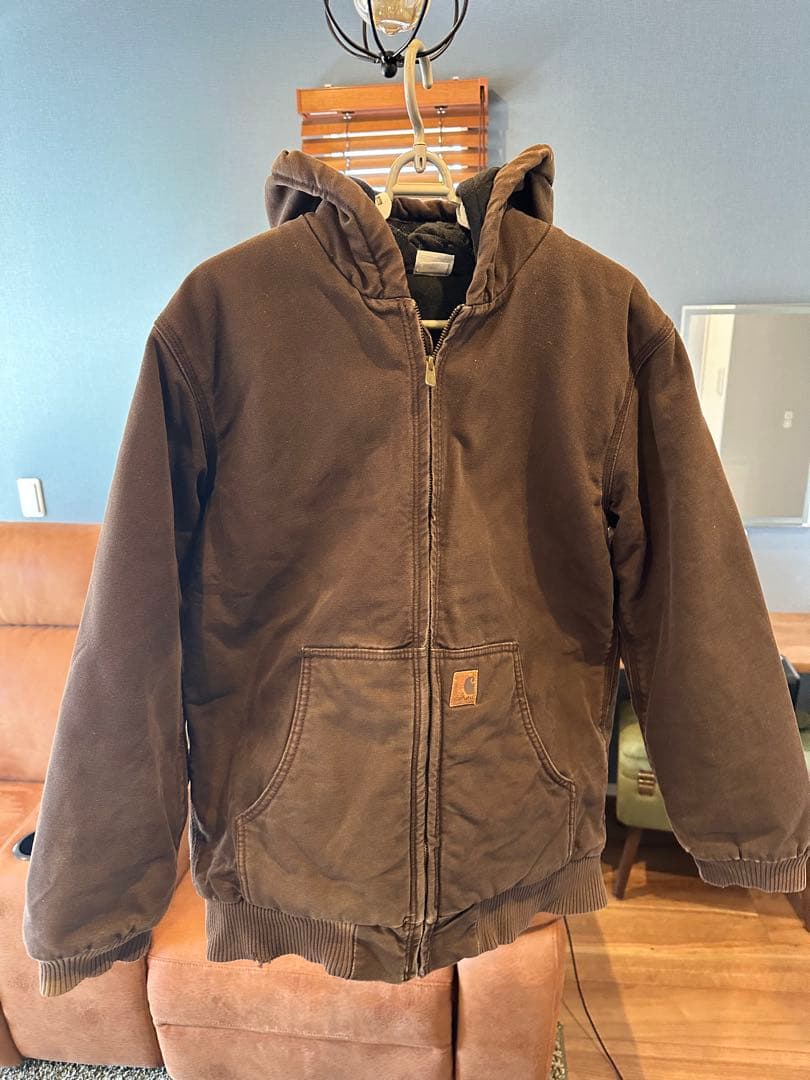Carhartt ブラウン アクティブジャケット