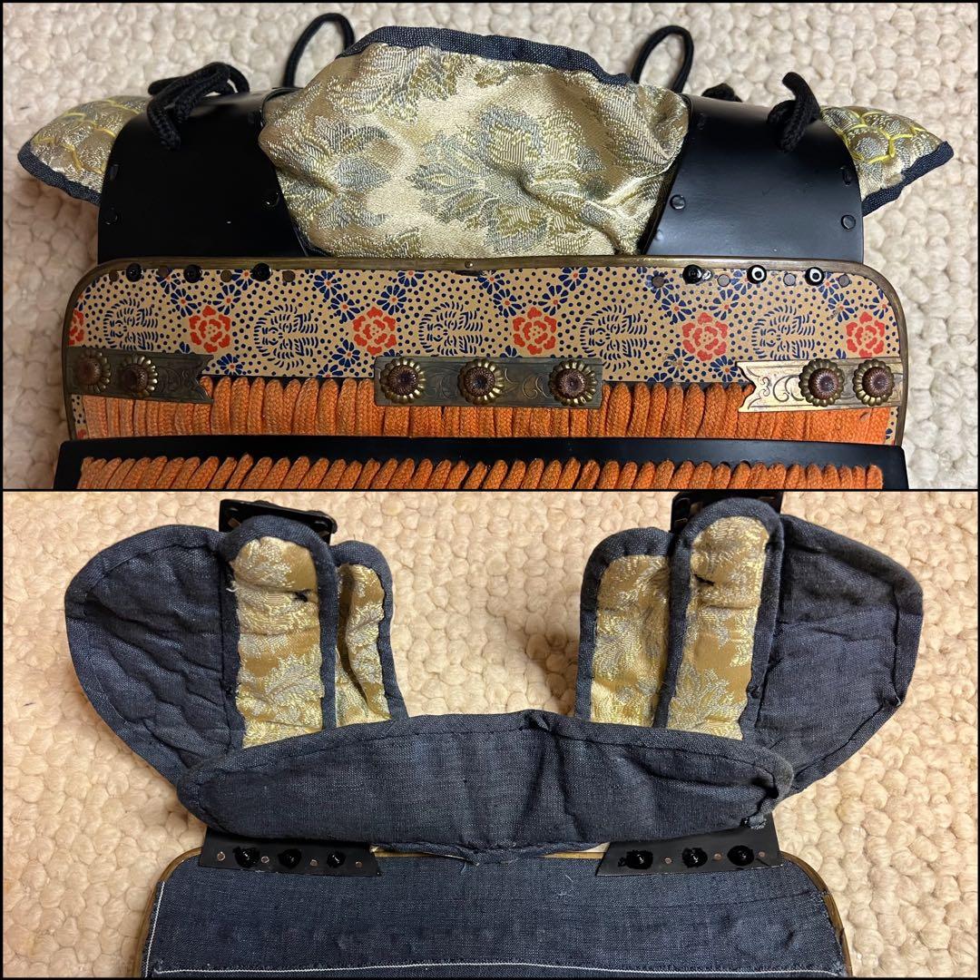 【BLACK】美品！丸武産業製　日本 甲冑 鎧 一式『清掃除菌 済』