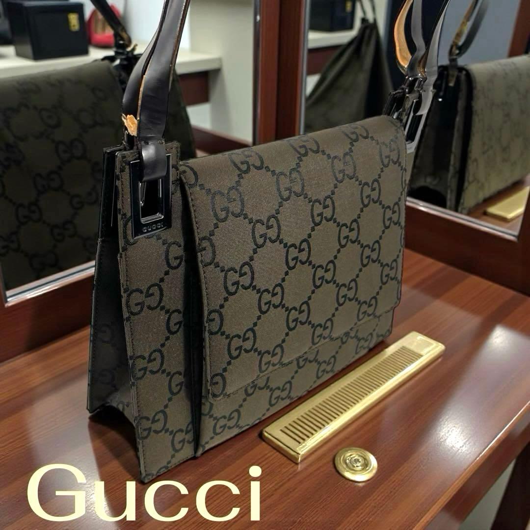 GUCCI グッチ GGパターン ショルダーバッグ