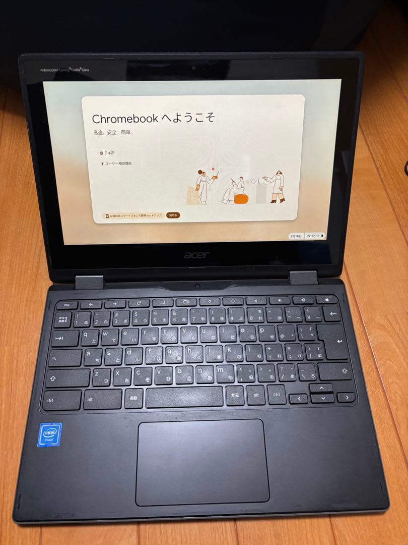 Acer Chromebook 11.6インチ Intel