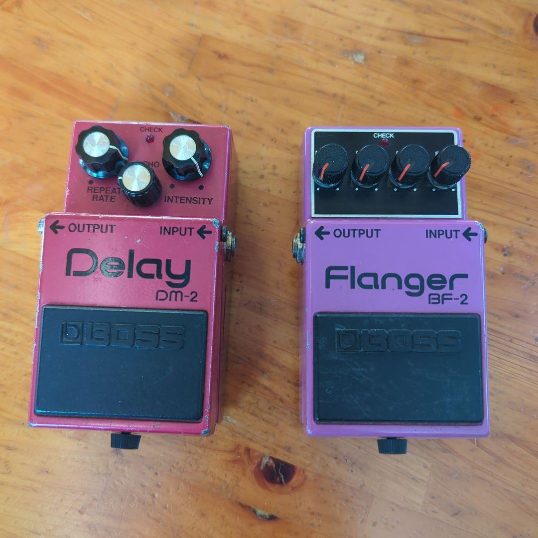 最終値下げ　BOSS DM−2 Delay／ BF−2 Flanger
