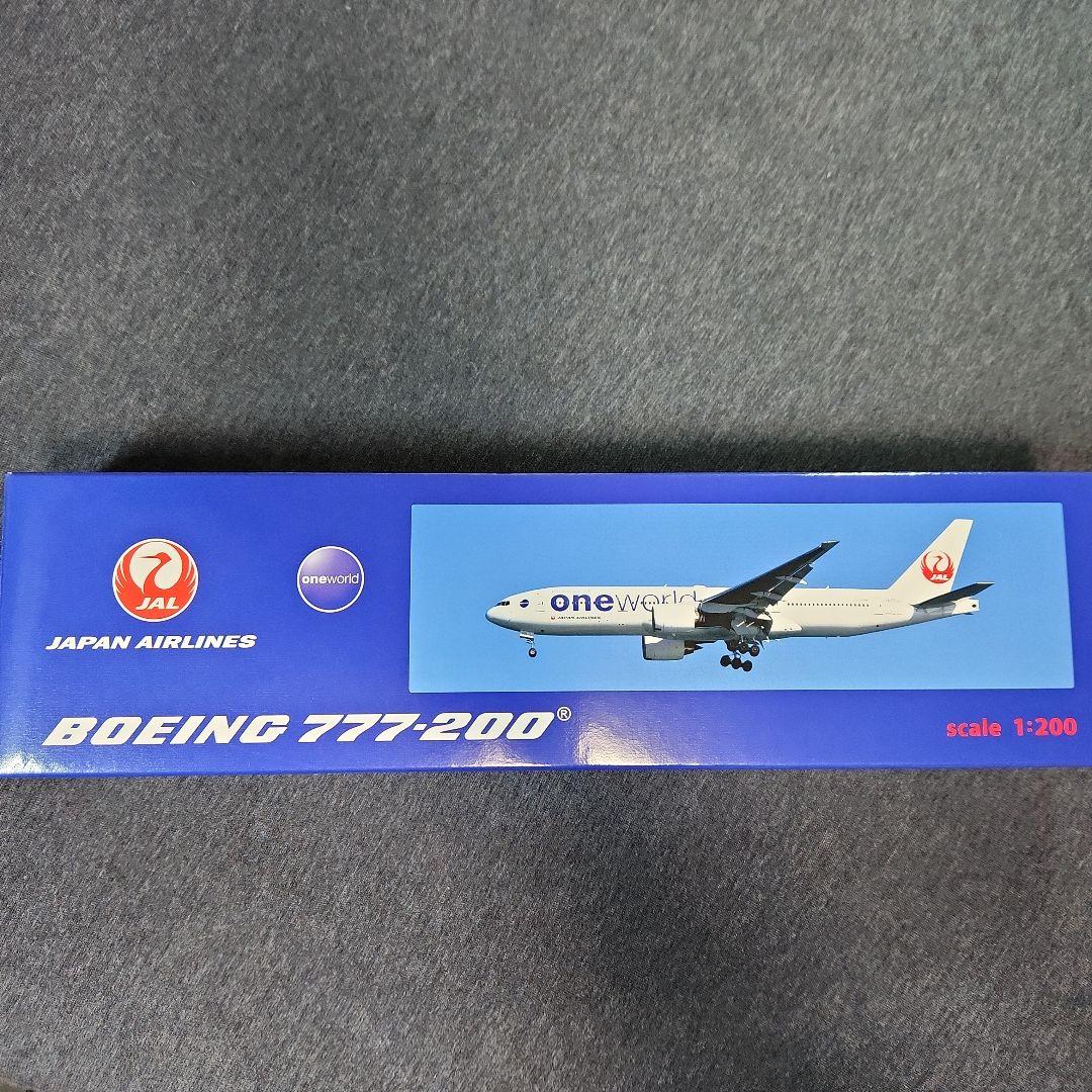 【新品未使用】JAL B777-200 ダイキャストモデル《特別塗装機》