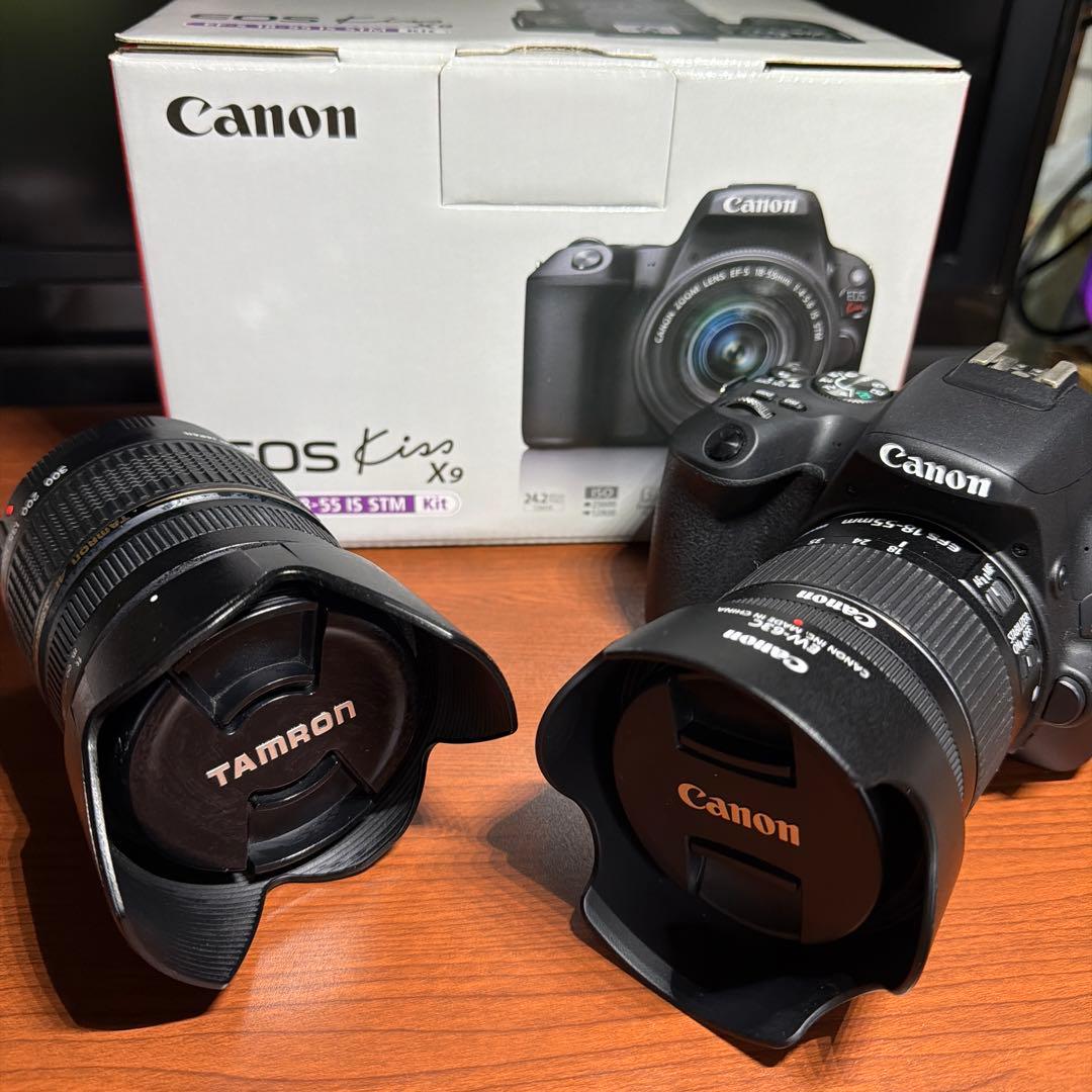 Canon EOS Kiss X9 ＆TAMRONレンズ＆カメラバッグセット