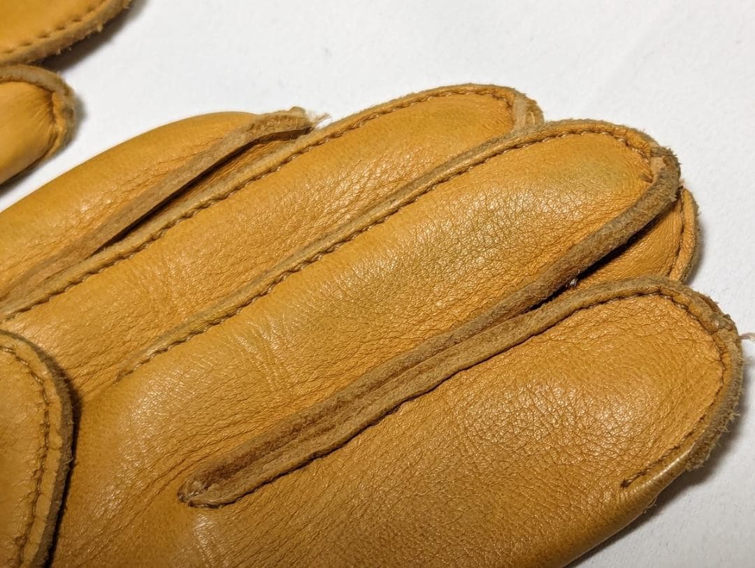 L.L.Bean イエロー キャメル ディアスキングローブ レザーグローブ