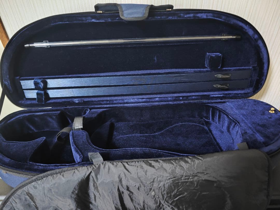 ネイビーブルー バイオリンケース　4/4