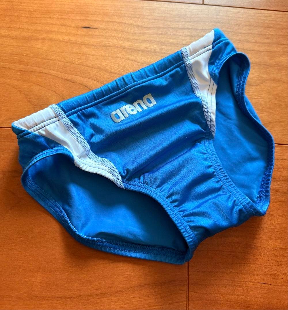 【水球ヤンキース】arena x-PYTHON スカイブルー　140 競パン