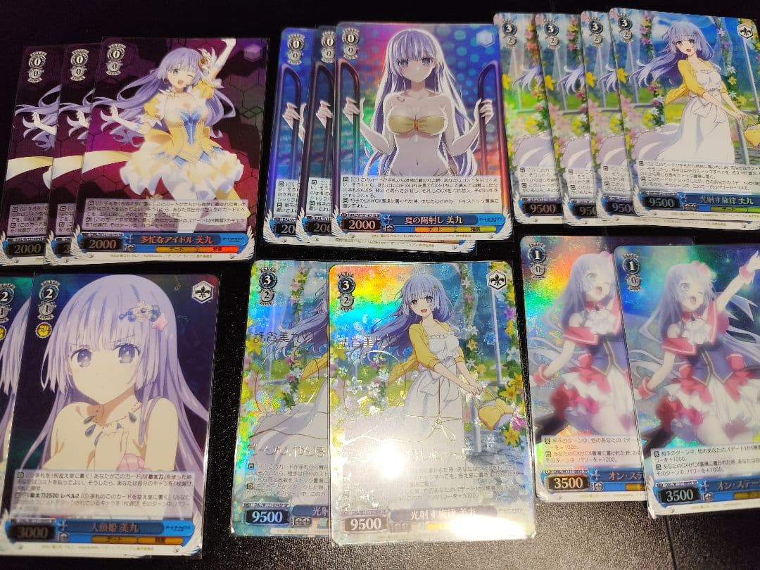 ヴァイス SP 光射す旋律 美九 茅原実里 箔押しサイン　SPバラ売り可