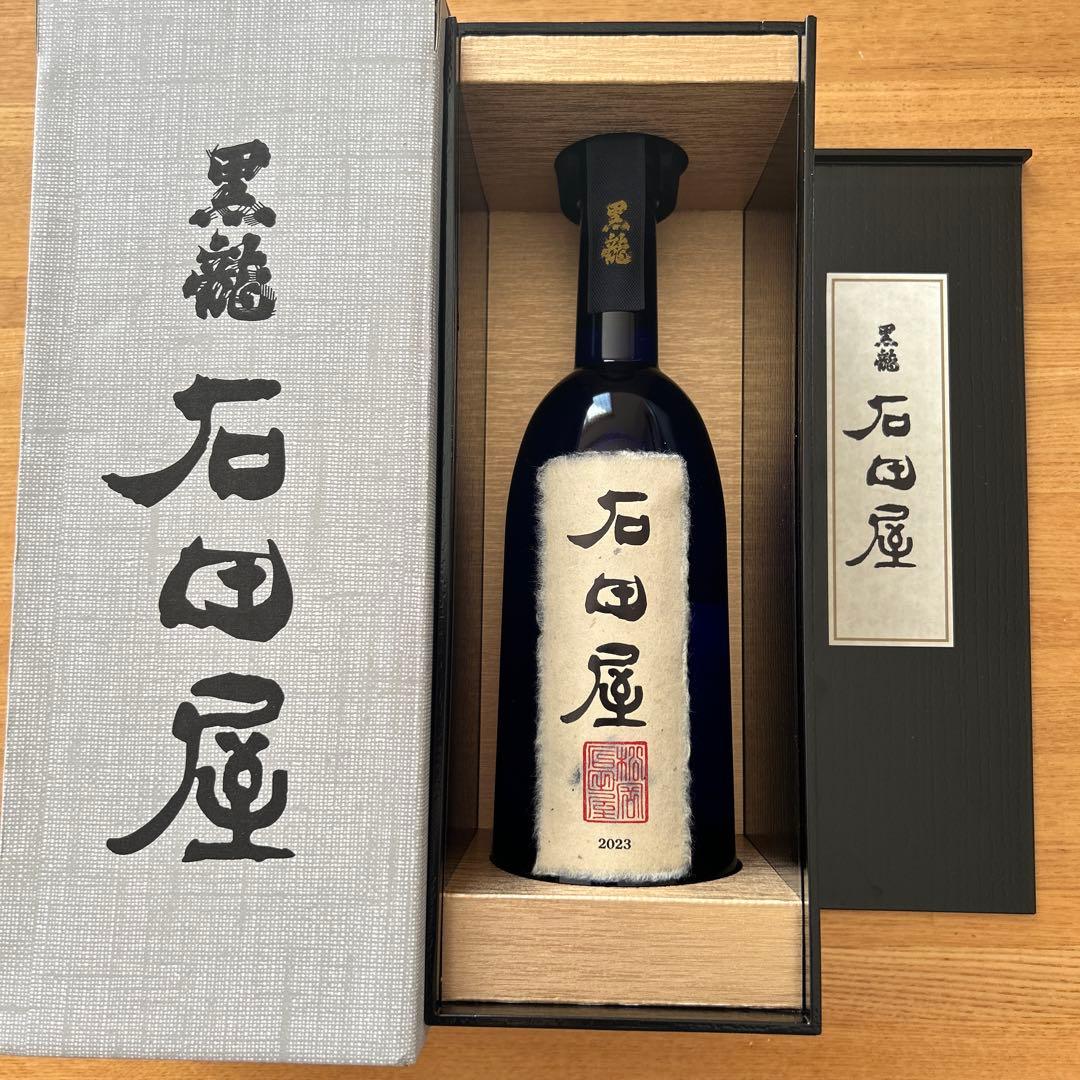 黒龍 2025年11月製造　石田屋 720ml1本 黒龍酒造