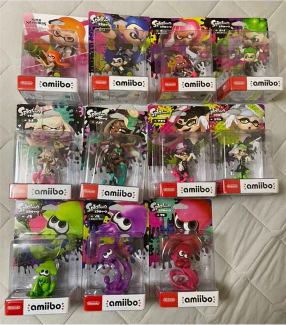 amiibo（スプラトゥーン、スマブラ）