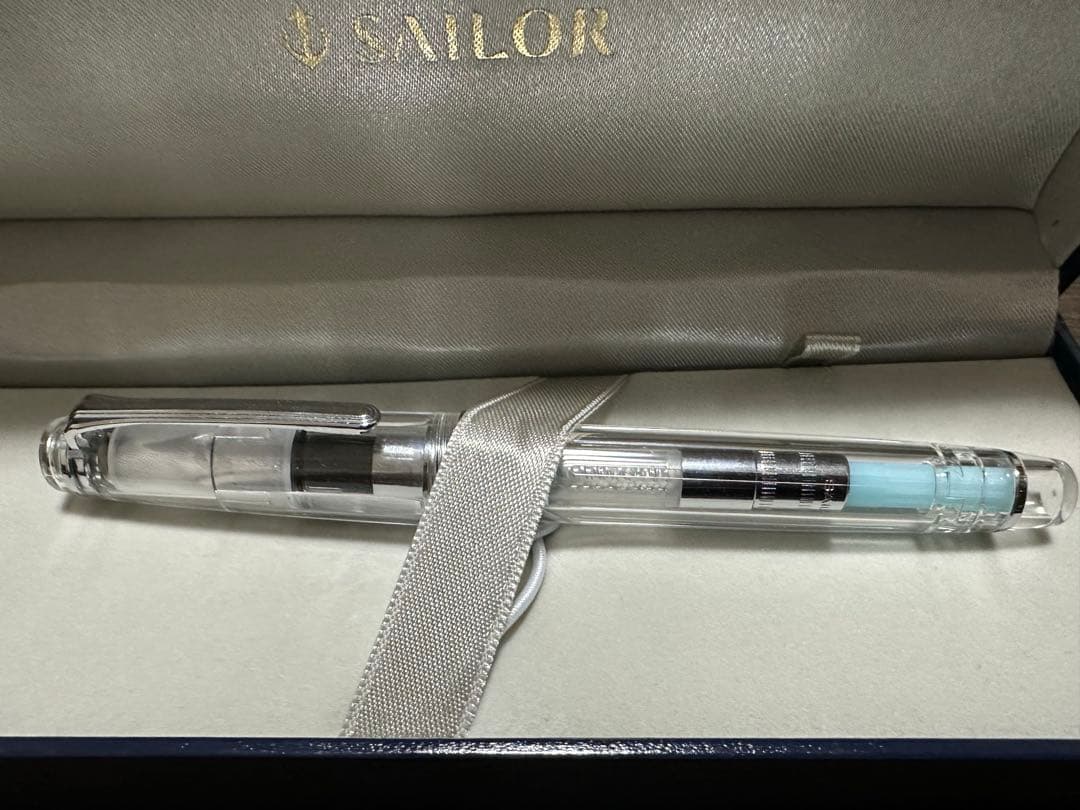 セーラー 万年筆 プロギア スリム スケルトン