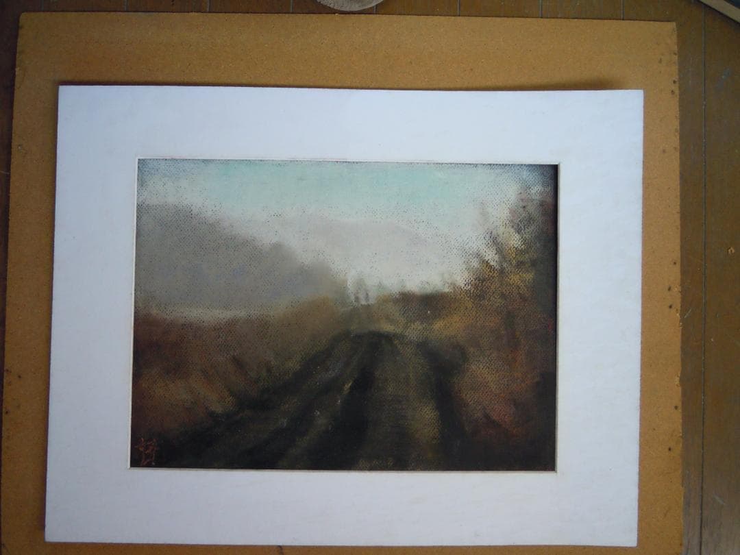 風景（パステル画）