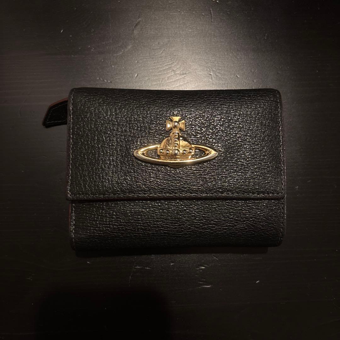 Vivienne Westwood 三つ折財布 財布 ウォレット 黒