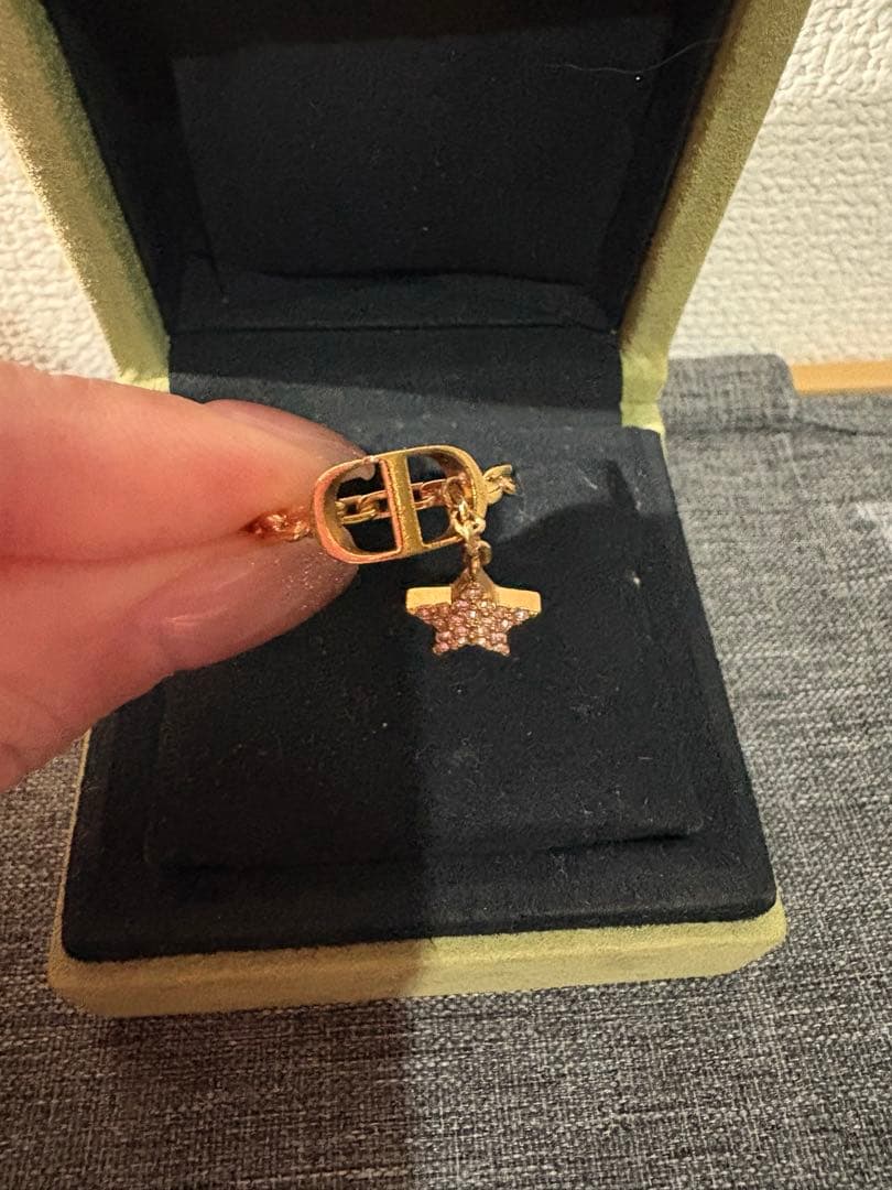 Dior ディオールリング スターチャーム指輪 S