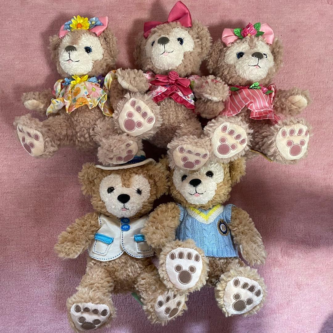 ディズニー ダッフィー シェリーメイ ぬいぐるみ まとめ売り