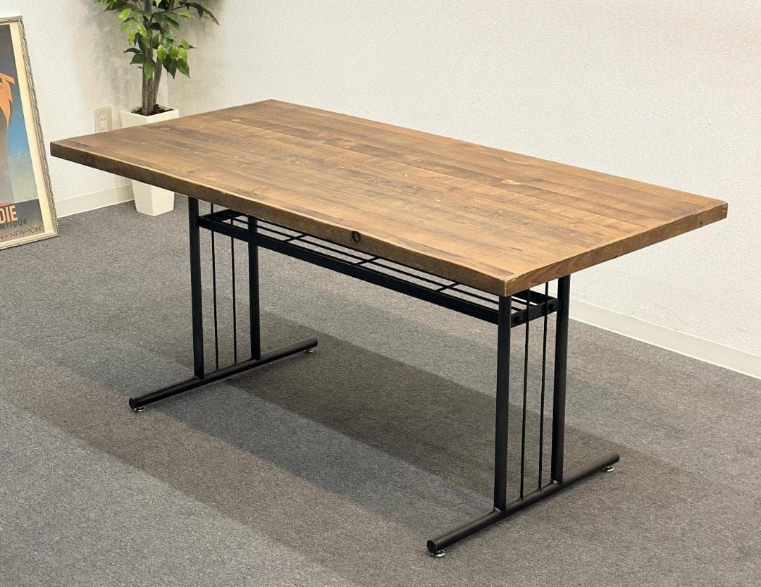 Knot antiques/グリット2　LDテーブル　1400　古材　ダイニング