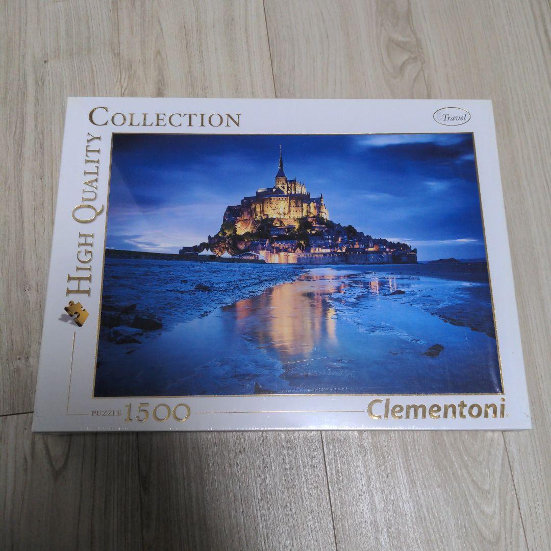Clementoni 1500ピース ジグソーパズル モン・サン・ミッシェル